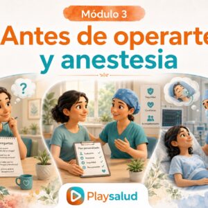 Antes de operarte y anestesia